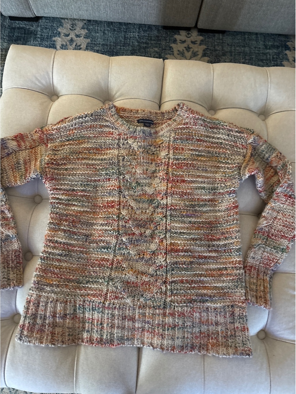American Eagle women’s sweater size small multi color